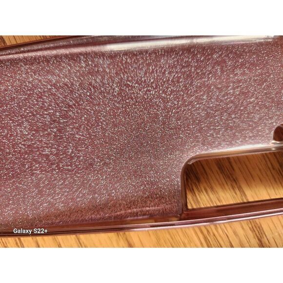 Galaxy S22 rose gold sparkly phone case - Picture 6 of 6